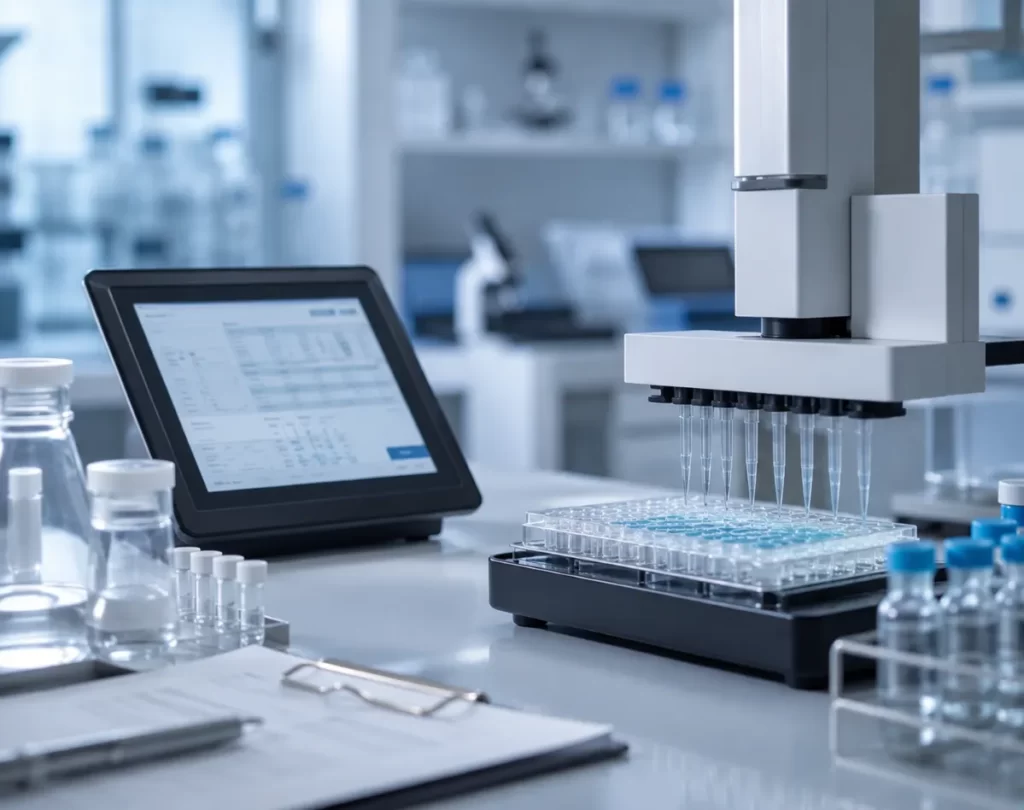Compounding pharmacy laboratory testing