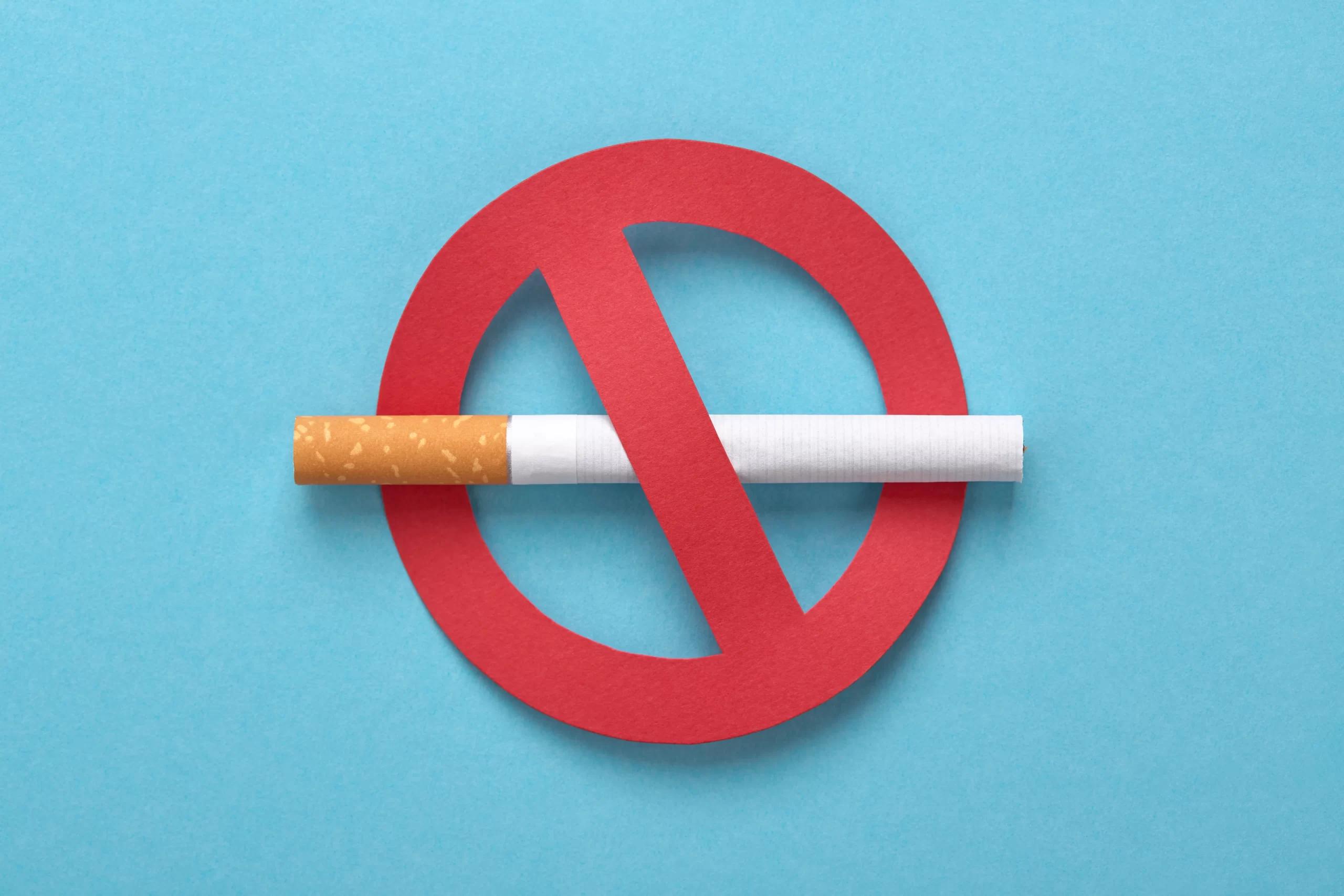 no smoking icon red forbidden sign with a cigare utc
