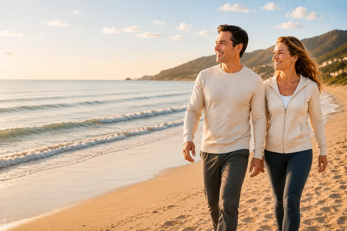 couple on the beach